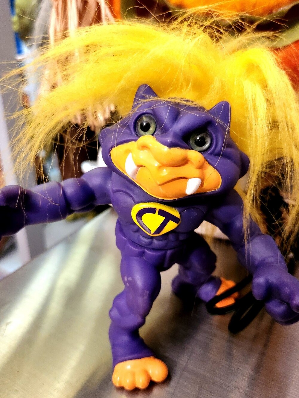 The 1992 Hasbro Count Trollula Battle Troll is a 5-inch troll doll from the 19